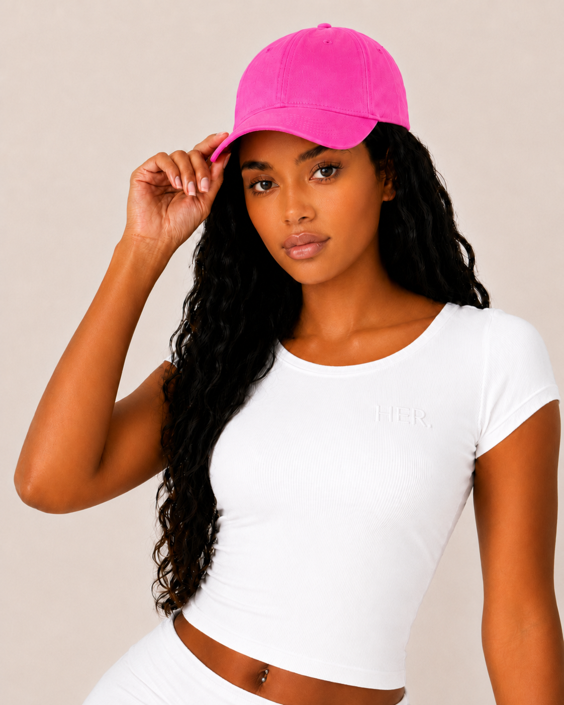 Hot Pink Hat